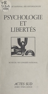  Collectif et Nat. des psychologues Syndicat - Psychologie et liberté.