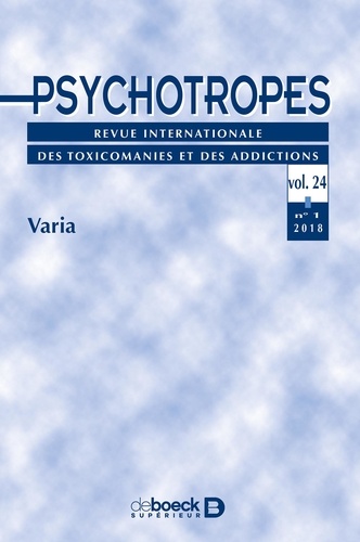 Psychotropes 2018/1 - Varia