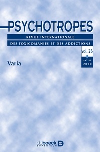  Collectif - Psychotropes 2020/4 - Varia.