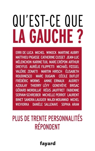 Qu'est-ce que la gauche ?