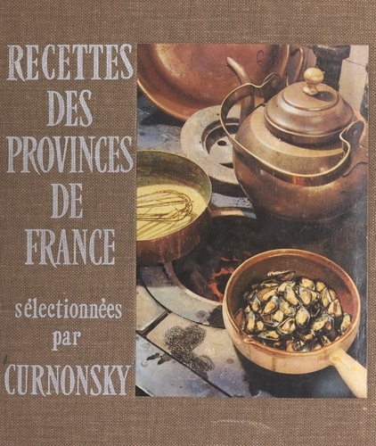 Recettes des provinces de France