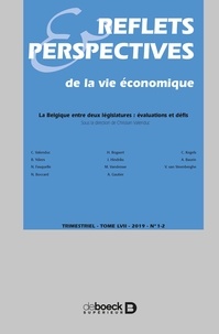  Collectif - Reflets et perspectives de la vie économique - La Belgique entre deux législatures : évaluations et défis.