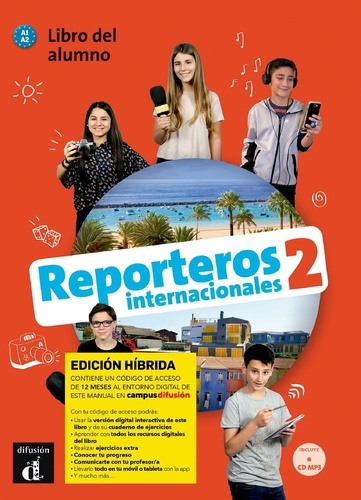  Collectif - Reporteros internacionales 2 - Livre de l'élève - Éd. hybride.