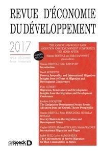  Collectif - Revue d'économie du développement 2017/3-4 - The Annual AFD-World Bank Migration and Development Con.