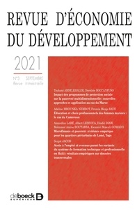 Ebook téléchargement gratuit pdf en anglais Revue d'économie du développement - volume 29  - Varia