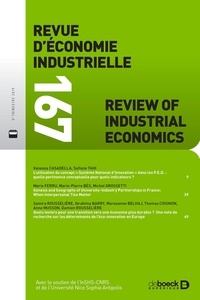  Collectif - Revue d'économie industrielle 2019/3 - 167 - Varia.