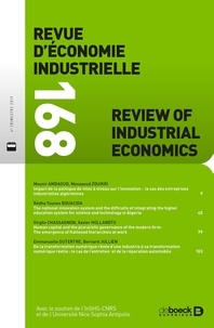  Collectif - Revue d'économie industrielle 2019/4 - 168 - Varia.