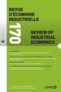  Collectif - Revue d'économie industrielle 2020/2 - 170 - Varia.