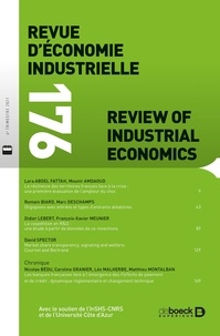  Collectif - Revue d'économie industrielle 2021/4 - 176 - Varia.