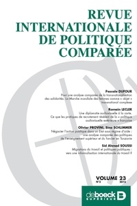  Collectif - Revue internationale de politique comparée 2016/2.