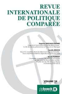  Collectif - Revue internationale de politique comparée 2017/3.