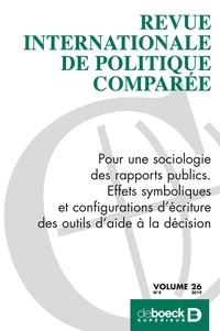  Collectif - Revue internationale de politique comparée 2019/4.