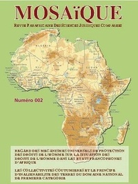  Collectif - Revue Mosaïque n°002 - Revue panafricaine des sciences juridiques comparées.