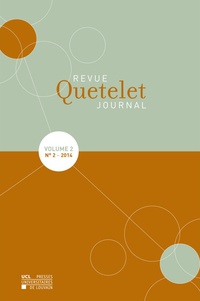  Collectif - Revue quetelet - volume 2 - n 2 -2014 - N° 2, vol. 2, 2014.