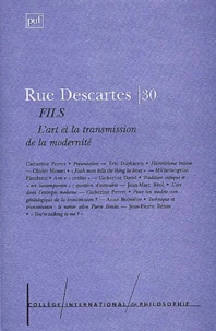 Rue Descartes N° 30 Décembre 2000 : Fils.