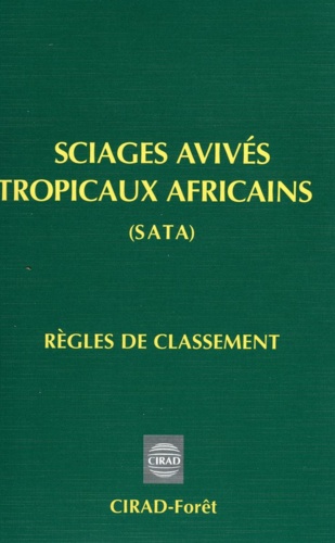 Sciages avivés tropicaux africains : règles de classement