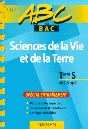 Collectif - Sciences De La Vie Et De La Terre Terminale S. Special Entrainement.
