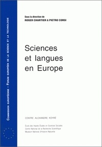  Collectif - Sciences et langues en Europe.