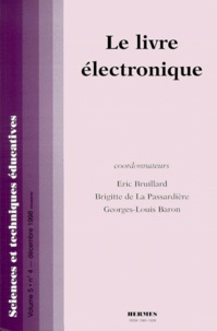  Collectif - Sciences Et Techniques Educatives Volume 5 N°4 Decembre 1998 : Le Livre Electronique.