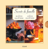  Collectif - Secrets De Famille Coffret 2 Volumes : Tome 1, Les Recettes De Ma Grand-Mere. Tome 2, Les Astuces De Ma Grand-Mere.