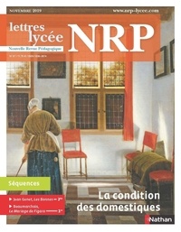  Collectif - Séquence pédagogique "" La condition des domestiques"" - NRP Lycée - 2nd, 1re, Bac pro (Format PDF).