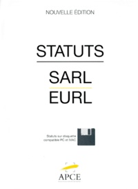  Collectif - Statuts Sarl Eurl. Avec Disquette Compatible Pc Et Mac, Edition 1997.