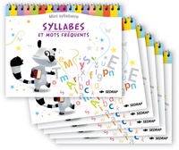  Collectif - Syllabes et mots frequents - mini-syllabaire - lot de 6.