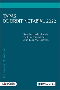  Collectif - Tapas de droit notarial 2022.