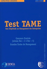  Collectif - Test Tame. Edition 2001-2002.