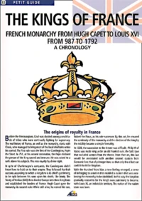The Kings Of France. French Monarchy From Hugh Capet To Louis Xvi From 987 To 1792, A Chronology