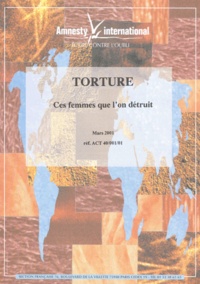  Collectif - Torture. Ces Femmes Que L'On Detruit.