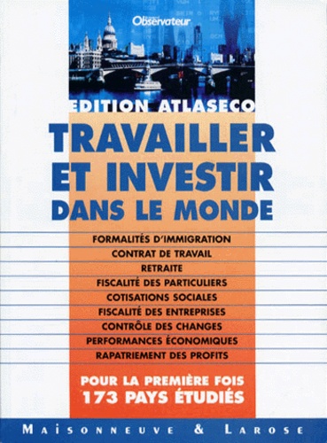  Collectif - Travailler Et Investir Dans Le Monde.