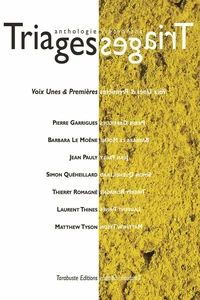 TRIAGES Anthologie Vol. I (2020)