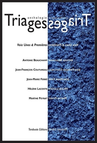  Collectif - TRIAGES Anthologie vol. I (2021).