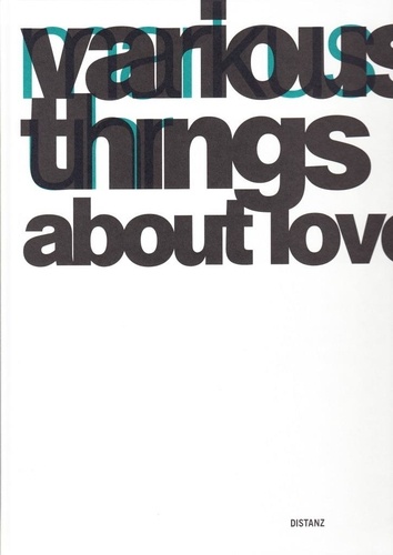  Collectif - Various things about love.