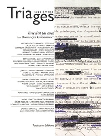 Vivre nest pas assez - Supplément Triages 2011 Pour Dominique Grandmont.pdf
