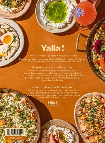 Yalla !. Cuisine méditerranéenne &amp; levantine