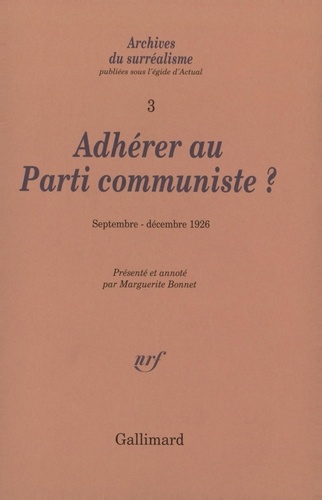  Collectifs - Adherer Au Parti Communiste ?.