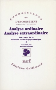  Collectifs - Analyse Ordinaire, Analyse Extraordinaire.