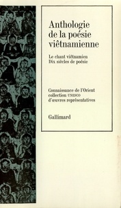  Collectifs - Anthologie De La Poesie Vietnamienne.