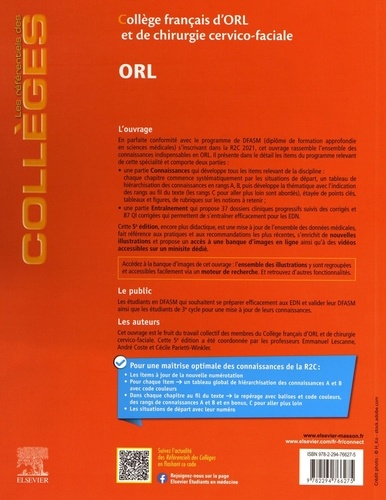 ORL 5e édition