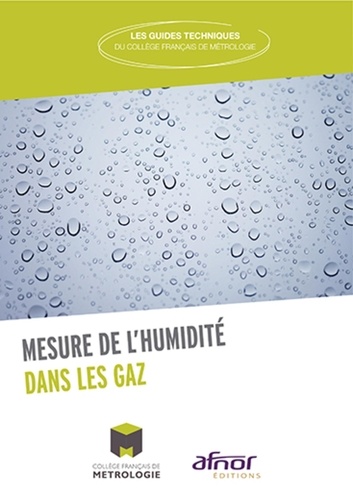  Collège français de métrologie - Mesure de l'humidité dans les gaz.