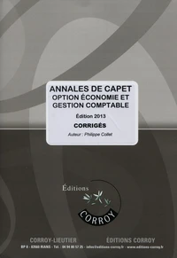 Annales de CAPET Economie et gestion option B