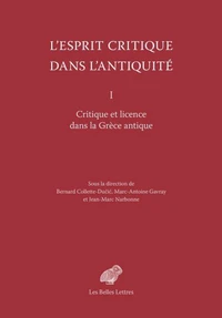 L'esprit critique dans l'Antiquité