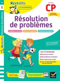 Résolution de problèmes CP  - Cahier de soutien nouveau programme