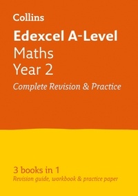  Collins A-level - Edexcel Maths A level Year 2 All-in-One Complete Revision and Practice - For the 2020 Autumn &amp; 2021 Summer Exams.