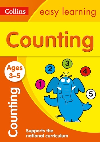  Collins Easy Learning - Counting Ages 3-5 - Prepare for Preschool with easy home learning.