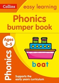  Collins Easy Learning - Phonics Bumper Book Ages 3-5 - Prepare for Preschool with easy home learning.