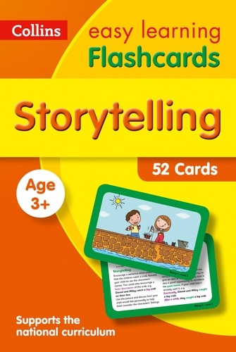  Collins Easy Learning - Storytelling Flashcards - Prepare for Preschool with easy home learning.