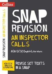 Collins GCSE - An Inspector Calls: AQA GCSE 9-1 English Literature Text Guide - For the 2020 Autumn &amp; 2021 Summer Exams.